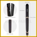 [1 YEAR WARRANTY] 2 in 1 Hair Straightener Iron Hair Styling Iron 2 in 1 Hair Styling Infrared Iron Curler Hair Straight hanya RM25.40 di Shopee