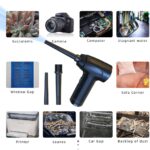 3 in 1 Cordless 15000PA Vacuum Cleaner 50000RPM Air Duster Wireless Dust Blower Electric Air Pump Portable Rechargeable Air Cleaner Vacum for Computer Keyboard Sofa Car Home Office hanya RM78.90 di Shopee