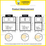 4in1 Queen King/ 2in1 Single Cotton Premium Cadar Bedsheet Set Sarung Tilam Cadar Getah Keliling Pillow Case Cadar Murah hanya RM8.18 di Shopee