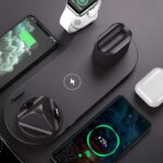 6in1 Wireless Charging Dock Holder For Iwatch Android Iphone Type-C Phone Charger Stand for Airpods1/2/pro hanya RM76.99 di Shopee