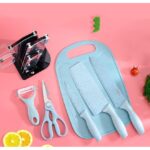 7 in 1 Kitchen Knife Set Kitchen Knives Utensils Pisau Viral Set Dapur Pisau Gunting set 厨房便携式7件刀套 hanya RM25.80 di Shopee