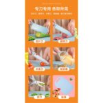 7 in 1 Kitchen Knife Set Kitchen Knives Utensils Pisau Viral Set Dapur Pisau Gunting set 厨房便携式7件刀套 hanya RM25.80 di Shopee