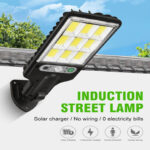 8000W Solar Light Lampu LED Solar Taman Street Solar Light Outdoor Lighting Motion Sensor Light Remote Control Waterproof Garden Automatic Induction with 3 Modes hanya RM18.99 di Shopee