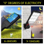 8000W Solar Light Lampu LED Solar Taman Street Solar Light Outdoor Lighting Motion Sensor Light Remote Control Waterproof Garden Automatic Induction with 3 Modes hanya RM18.99 di Shopee