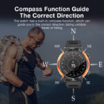 Aolon 2023 Cross Men Smart Watch Bluetooth Call Waterproof Smartwatch for Android iOS Sports Smart Watches With Compass hanya RM129.99 di Shopee
