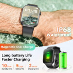 Aolon Foom Lite Bluetooth Call Smart Watch Men Women Custom Wallpaper Heart Rate Monitoring (1.83") hanya RM79.99 di Shopee