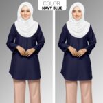 BLOUSE SIMPLE NEW DESIGN BLOUSE MUSLIMAH BLOUSE MURAH READY  STOCK HOT SELLING FABRIC COMOCRAPE hanya RM7.99 di Shopee