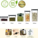 Bekas Gula Teh Kopi Airtight Container for Food Storage Kitchen Stackable Transparent Plastic Jar/Box Bekas Kedap Udara hanya RM2.75 di Shopee