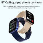 COLMI P71 Unisex Smart Watch Blood Pressure Monitor IP68 Waterproof Bluetooth Calling 1.9 Inch IPS Screen 140+ Sports Modes hanya RM59.80 di Shopee