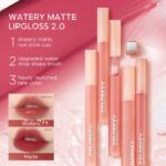 Colorkey Watery Matte Lipgloss Waterproof Non-stick Liquid Lipstick Lip Makeup 1.8g hanya RM31.79 di Shopee