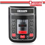 DESSINI ITALY 10IN1 Electric Digital Pressure Cooker Non-stick Stainless Steel Inner Pot Rice Cooker Steamer (6L) hanya RM148.90 di Shopee