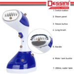 DESSINI ITALY 1100W Electric Ceramic Soleplate Garment Steam Iron Sprayer Steamer Clothes Brush / Seterika Baju hanya RM46.90 di Shopee