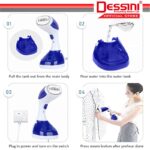DESSINI ITALY 1100W Electric Ceramic Soleplate Garment Steam Iron Sprayer Steamer Clothes Brush / Seterika Baju hanya RM46.90 di Shopee