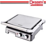 DESSINI ITALY 180° Open Double Sided Electric Pizza Panini Waffle Sandwich Maker Toaster BBQ Grill Non-Stick Baking Pan hanya RM129.90 di Shopee