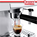 DESSINI ITALY 20 Bar Espresso Coffee Maker Brew Froth Cappuccino Latte Machine Milk Frothing Bubble Steamer (1.4L) hanya RM285.00 di Shopee