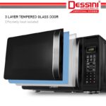 DESSINI ITALY 20L Countertop Digital Microwave Oven 10Power Level Defrost Reheat Toaster Roaster Ketuhar Gelombang Mikro hanya RM239.90 di Shopee