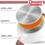 DESSINI ITALY 30CM Maifan Stone Casserole Induction Double Flavor Divider Hot Pot Steamboat Bowl Pan Cookware PERIUK hanya RM79.90 di Shopee
