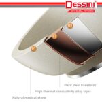 DESSINI ITALY 30CM Maifan Stone Casserole Induction Double Flavor Divider Hot Pot Steamboat Bowl Pan Cookware PERIUK hanya RM79.90 di Shopee