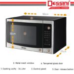 DESSINI ITALY 34L Countertop Digital Microwave Oven 10Power Level Defrost Reheat Toaster Roaster Ketuhar Gelombang Mikro hanya RM429.90 di Shopee