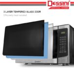 DESSINI ITALY 34L Countertop Digital Microwave Oven 10Power Level Defrost Reheat Toaster Roaster Ketuhar Gelombang Mikro hanya RM429.90 di Shopee