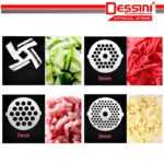 DESSINI ITALY 5 IN 1 Electric Stand Mixer Dough Egg Beater Blender Grinder Meat Chopper Mincer Juicer Extractor Pengadun hanya RM369.50 di Shopee