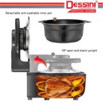 DESSINI ITALY AF-7001 Electric Oven Convection Air Fryer Oil Free Grill Toaster Roaster Breakfast Machine Ketuhar (7L) hanya RM109.00 di Shopee
