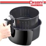 DESSINI ITALY Electric Air Fryer Timer Oven Cooker Non-Stick Fry Roast Grill Bake Machine (3.0L) hanya RM149.90 di Shopee