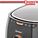 DESSINI ITALY Electric Air Fryer Timer Oven Cooker Non-Stick Fry Roast Grill Bake Machine (6.5L) hanya RM179.90 di Shopee