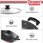 DESSINI ITALY Electric Cooker Steamboat Hot Pot Casserole Non Stick Frying Wok Pan Rice Cooker Periuk Masak Elektrik hanya RM119.90 di Shopee