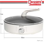 DESSINI ITALY Electric Cooker Steamboat Hot Pot Non Stick Frying Wok Pan Rice Cooker Periuk Masak Elektrik hanya RM63.90 di Shopee