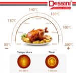 DESSINI ITALY Infrared Electric BBQ Grill Frying Steak Pan Teppanyaki Barbecue Non-Stick Baking Pan Temperature Control hanya RM167.50 di Shopee