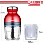 DESSINI ITALY RS-1686 900mL Capsule Cutter Spin Chopper Blender Grinder Mixer Mincer Masher Juicer Pengisar Pengadun hanya RM10.00 di Shopee