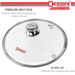 DESSINI ITALY iSTone IST-24 Granite Die Cast Aluminium Non Stick Casserole Pot Bowl Deep Fry Pan Cookware Tool (24cm) hanya RM49.90 di Shopee