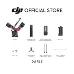 DJI RS 3 - 3-Axis Gimbal Stabilizer for DSLR and Mirrorless Camera | 3 kg (6.6 lbs) Payload | Automated Axis Locks hanya RM2039.00 di Shopee