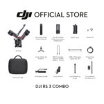 DJI RS 3 - 3-Axis Gimbal Stabilizer for DSLR and Mirrorless Camera | 3 kg (6.6 lbs) Payload | Automated Axis Locks hanya RM2039.00 di Shopee
