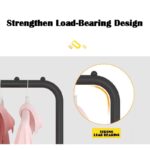 Double Pole Strong Steel Structure Laundry Rack Cloth Clothes Rack Hanging Organizer Hanger Penyangkut Baju Rak Baju晾衣架 hanya RM19.99 di Shopee