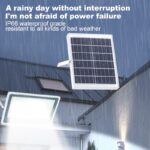 Free Warranty Lampu Solar 1200W Solar Light Outdoor Lighting Waterproof Lampu Led Solar Lamp Automatic Light OnSpotlight hanya RM6.79 di Shopee
