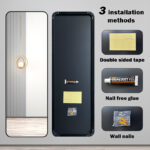 Full-length Mirror wall mirror bedroom living room mirror decorative mirror 90CM Cermin Panjang cermin dinding 镜子 hanya RM29.90 di Shopee