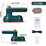 GEESO Mini Iron Travel Iron Portable Steam Iron Portable Iron Handheld Steam Iron Mini Steam Iron Seterika Mini Seterika Travel Seterika Mini Travelling Iron 挂烫机 hanya RM19.99 di Shopee