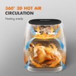 Gaabor 6L Air Fryer Oven 3D Air Circulation Heating Smart Chip Cuisinière Master GA-E6A hanya RM139.00 di Shopee