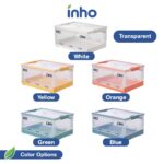 INHO Large Capacity Portable Transparent Storage Box Foldable Multipurpose Household Storage Cabinet (Multi Sizes) hanya RM20.89 di Shopee