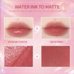 KIMUSE  Water Tint Lip Glaze 13 Colors Waterproof Long Lasting Matte Liquid Lip Gloss Lipstick hanya RM9.79 di Shopee