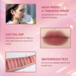 KIMUSE  Water Tint Lip Glaze 13 Colors Waterproof Long Lasting Matte Liquid Lip Gloss Lipstick hanya RM9.79 di Shopee
