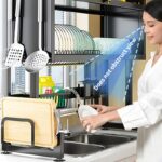 Kitchen Rack Dish Rack Rak Dapur Kabinet Rak Pinggan Mangkuk Dish Drainer Sink Rack Kitchen Rak Sinki Cabinet hanya RM33.64 di Shopee