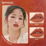 LEMOOC Matte Lip Tint Makeup Liquid Lipstick Waterproof 8 Colors Soft Long Lasting Lipstick hanya RM3.99 di Shopee
