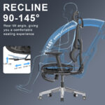 LENOBLE K80 Office Chair Ergonomic Chair Gaming Chair Adjustable Kerusi Pejabat  - 3 Years Official Warranty hanya RM599.00 di Shopee