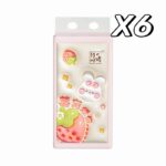 LamPure 6 Packs Cute Strawberry Thickened Hanging Napkins Air-cushion 1 Free Hook (1 Pack x 1000's/145mm x 170mm) hanya RM28.50 di Shopee