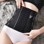 Lovito Casual Letter Print Breathable Sweat Band Girdle Waist Trainer Corset L00004 (Black/Beige) Lovito Korset Pinggang Pelatih Kasual Huruf Cetak Bernapas Keringat hanya RM11.55 di Shopee