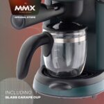 MMX Aroma CM15 Espresso Machine 0.24L Coffee Maker 3.5 Bar hanya RM137.88 di Shopee