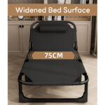 MOOM Katil Lipat 190*75*30CM Foldable Bed 2 Colors Available Katil Lipat Mudah Alih Made Of High-Quality Oxford Cloth Katil Lipat Single Complimentary Headrest Foldable Bed hanya RM69.99 di Shopee